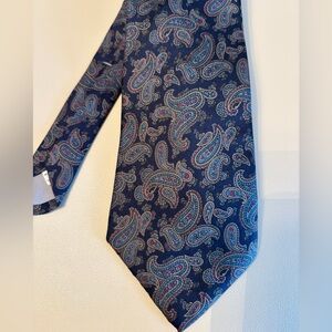 Mario Valentino paisley tie